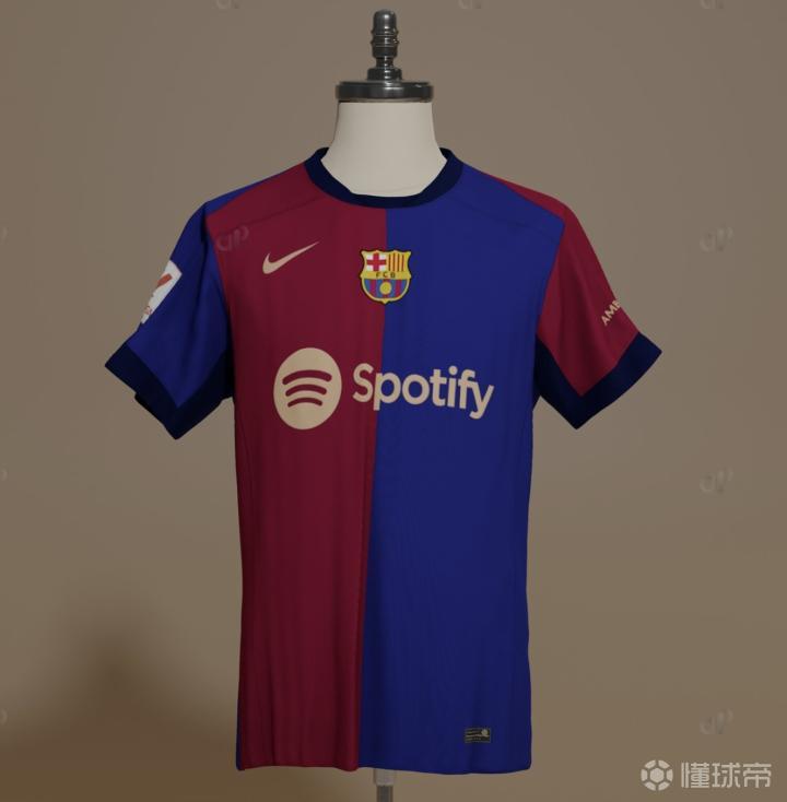 巴塞罗那新赛季主场球衣曝光，引发球迷热议